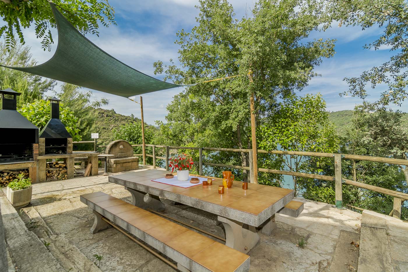 Excelentes instalaciones de barbacoa